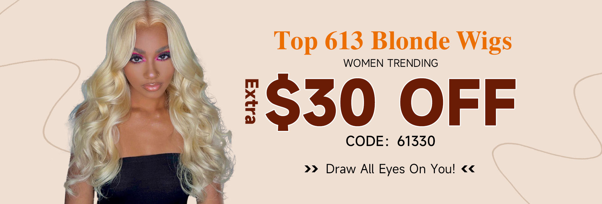 613 Blonde Wigs